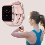 Stay On Track With Your Health Goals, this Pink Fitness Tracker Will Help...