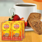 Save $4 on Metamucil Fiber Thins, Psyllium Husk Fiber Supplement as low...