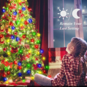 Save 40% on Christmas Lights for Tree from $29.99 After Coupon (Reg. $49.99)...