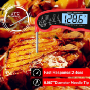 Save $5 on Instant Read Food Thermometers $11.95 After Coupon (Reg. $23.99)...