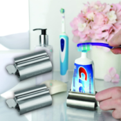 TWO 2-Count Toothpaste Squeezer Silver Tube Rollers $7.98 EACH Set After...