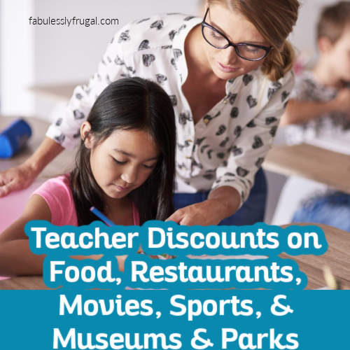 Are You A Teacher? Check Out These Discounts On Food, Restaurants