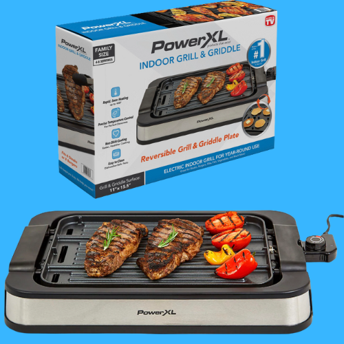 Tristar PowerXL Indoor Grill and Griddle $44.99 Shipped Free (Reg. $80) - FAB Ratings!