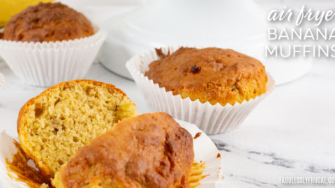 Air Fryer Banana Muffins - Cook it Real Good