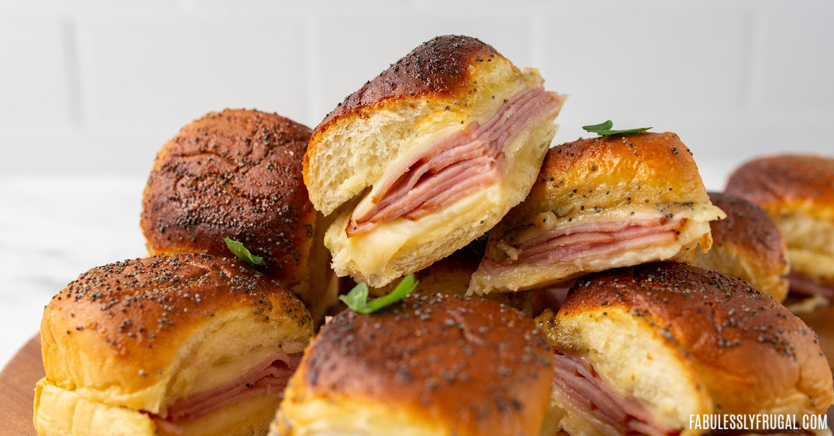 ham and cheese slider sandwich recipe