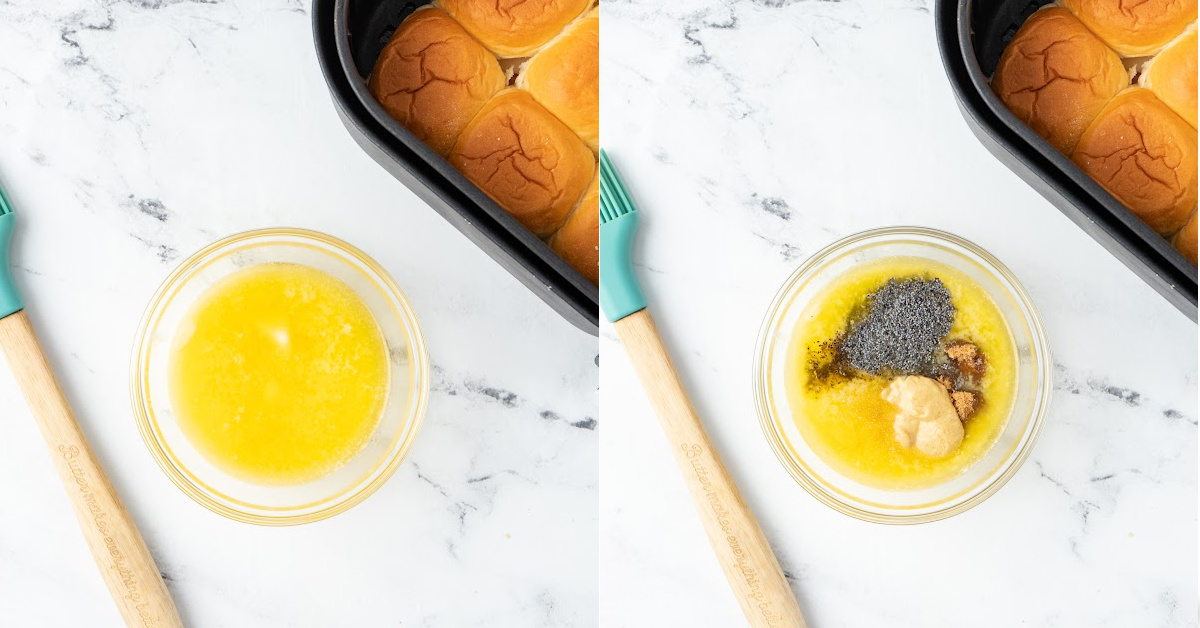 sweet poppy seed glaze ingredients