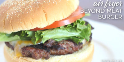 beyond meat burger air fryer