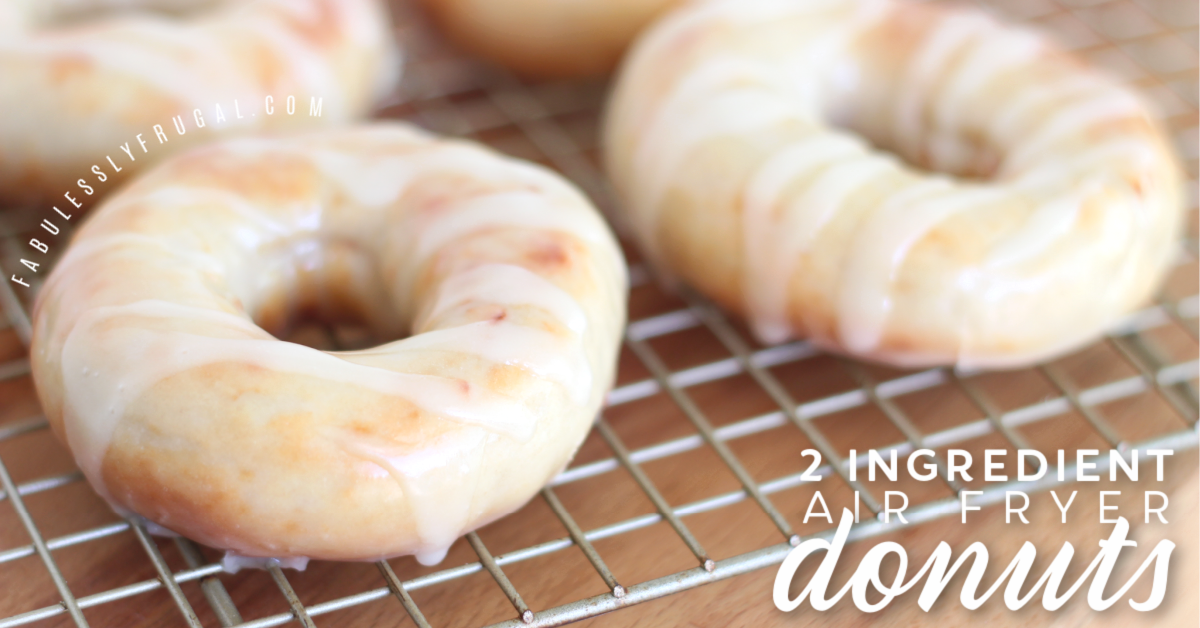 easy 2 ingredient donuts air fryer