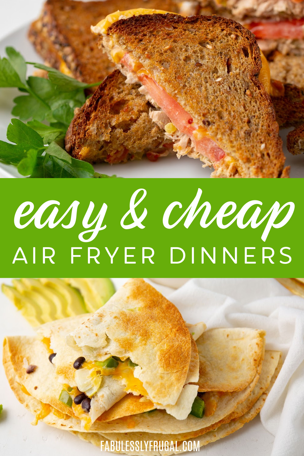 easy and cheap air fryer dinners