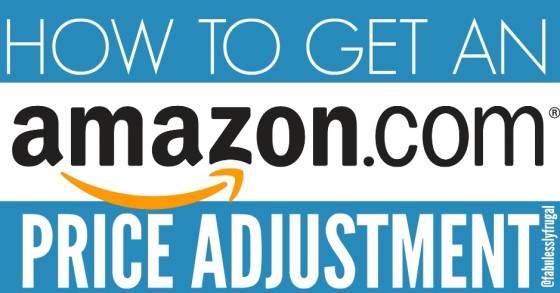 how to get an amazon price adjustment