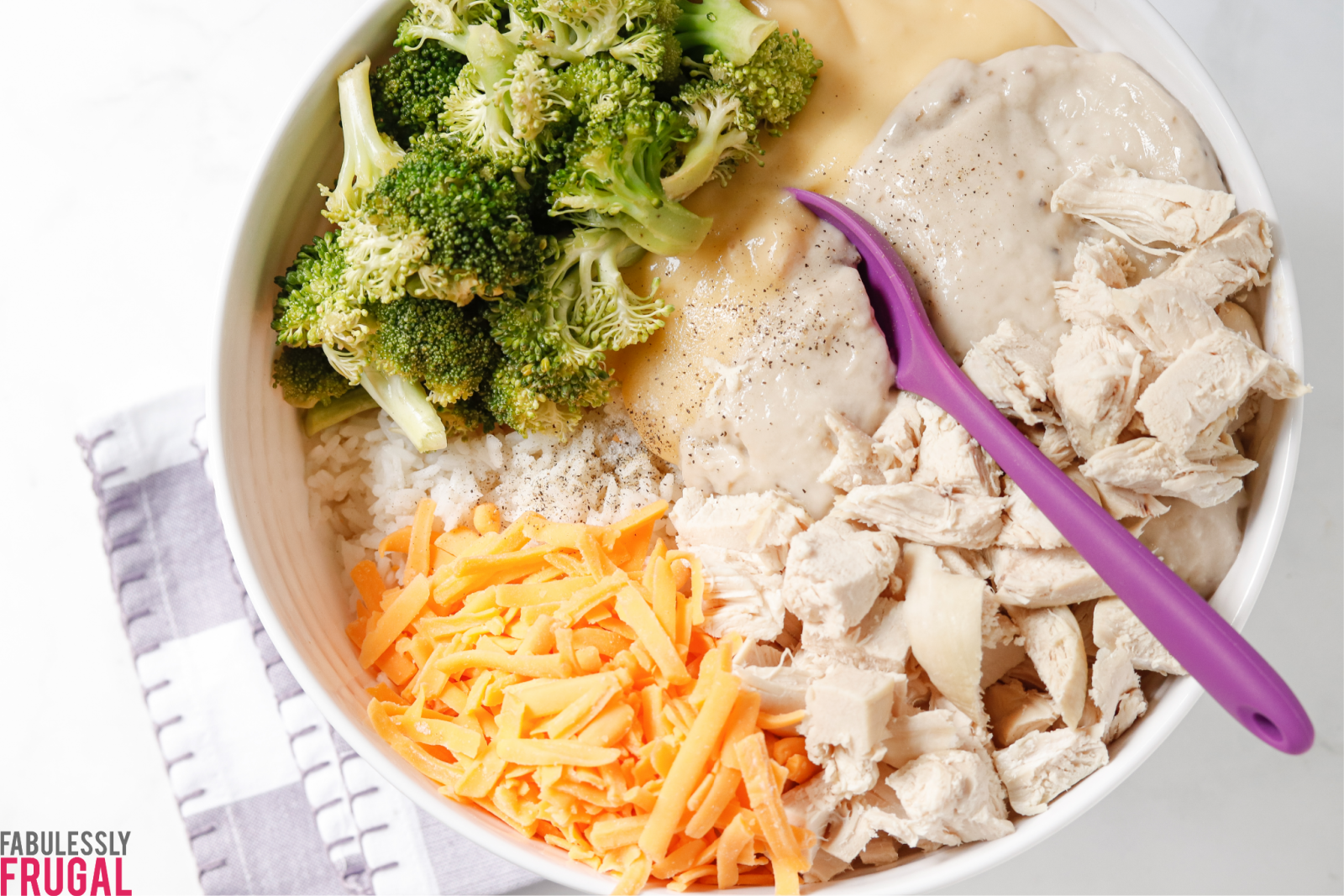 how to make cheesy chicken broccoli and rice casserole