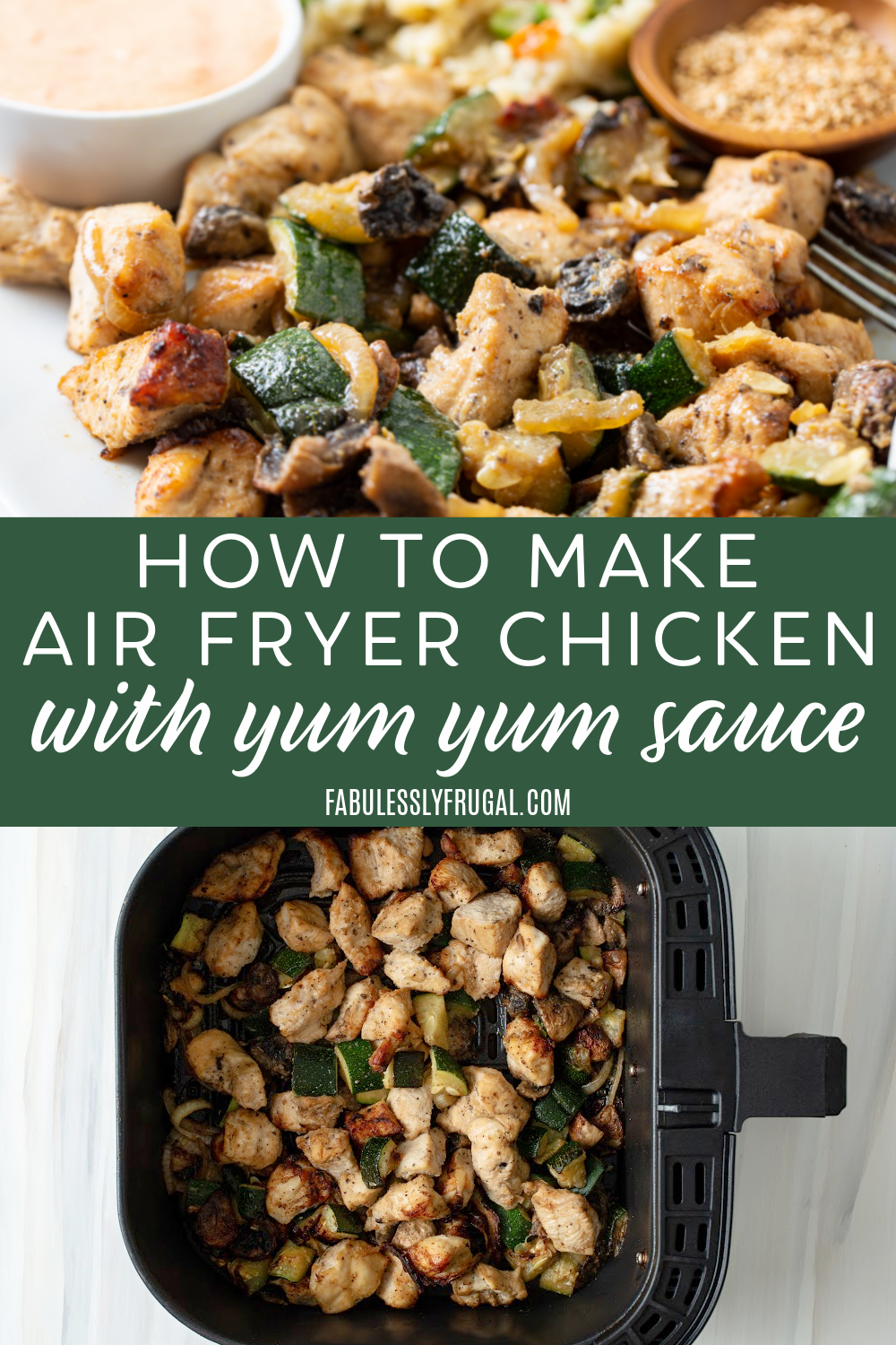 Frozen chicken breast in air fryer - Air Fryer Yum