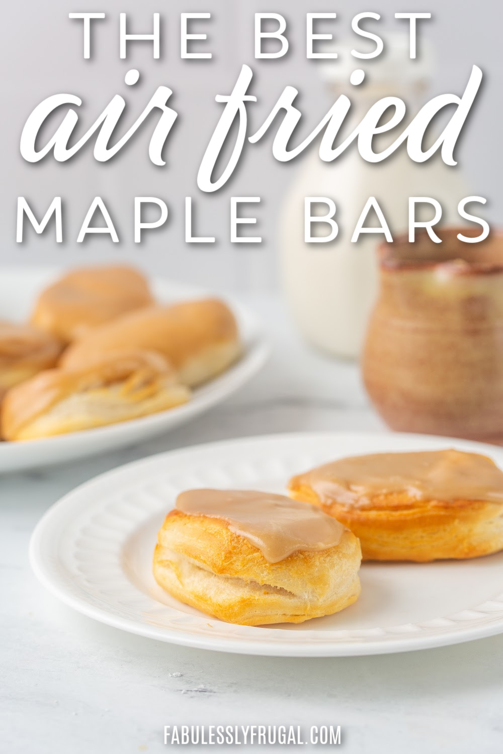 the best air fried maple bars