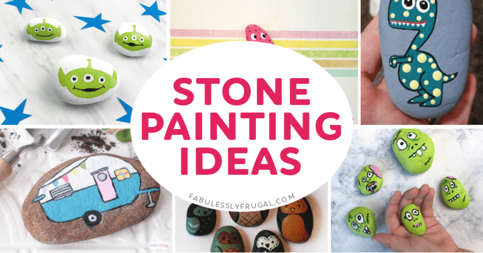 Stone painting ideas