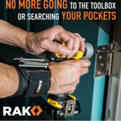 Today Only! TWO RAK Magnetic Wristbands for Tools $11.51 EACH After Coupon...