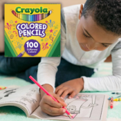 100-Count Crayola Pre-sharpened Colored Pencils $9.19 (Reg. $25) - 9¢...