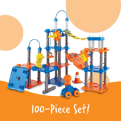 100-Piece Learning Resources City Engineering & Design Building Set...
