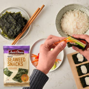 12-Pack Annie Chun's Roasted Seaweed Snacks, Sesame as low as $11.78 After...
