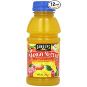 12-Pack Langers Juice, Mango Nectar as low as $11.06 Shipped Free (Reg....