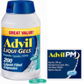 Amazon Prime Day: 200-Count Advil Liqui-Gels Pain Reliever & Fever Reducer...