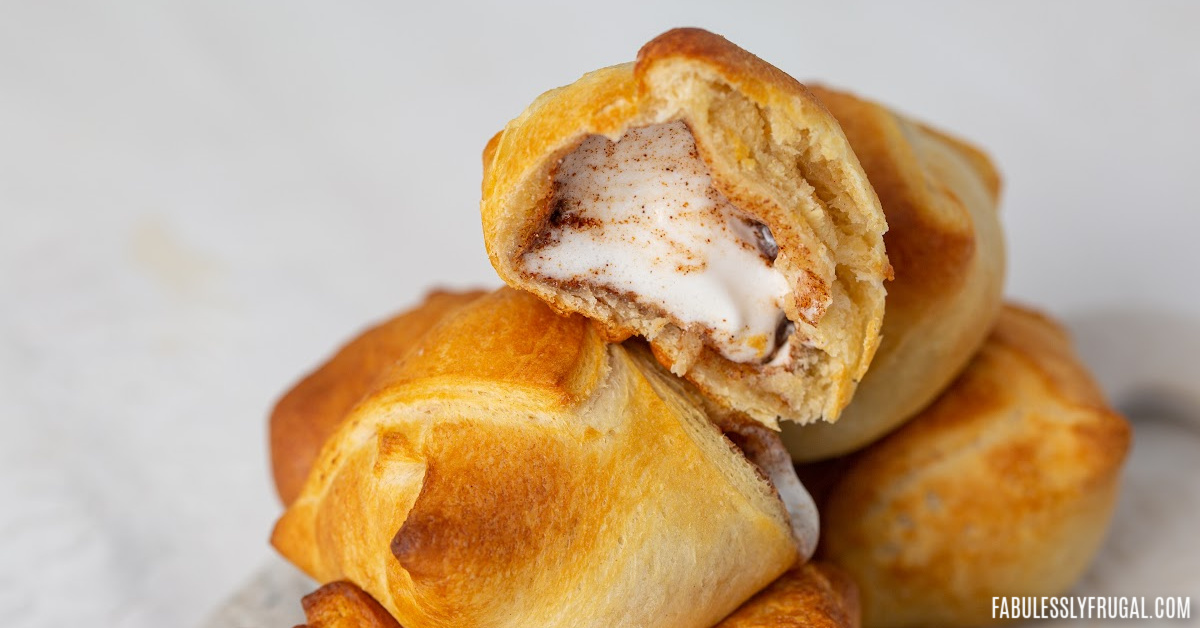 air fryer sweet empty tomb rolls