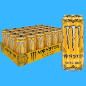 24-Pack Monster Pineapple Ultra Gold Energy Drink as low as $31.26 Shipped...