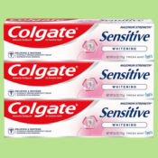 3-Pack Colgate Whitening Toothpaste for Sensitive Teeth as low as $4.89...