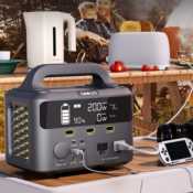 300Wh Solar Generator with 110V/300W Pure Sine Wave AC Outlet $179.99 After...