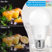 Amazon Prime Day: 4-Pack A19 LED Light Bulbs $11.19 Shipped Free (Reg....