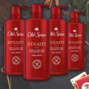 Amazon Prime Day: 4-Pack Old Spice Dynasty Cologne Scent Body Wash for...