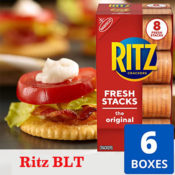 48-Count RITZ Fresh Stacks Original Crackers $17.71 After Coupon (Reg....