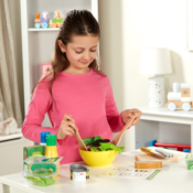 52-Piece Melissa & Doug Slice & Toss Salad Play Food Set $16.12...