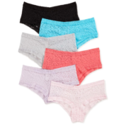 6-Pack Secret Treasures Women's Panties $6 (Reg. $13.94) - $1 each - S...