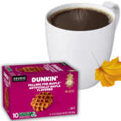 60-Count Dunkin’ Maple Flavored Coffee K-Cup Pods as low as $29.90 After...