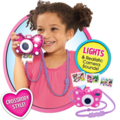 Disney Junior Minnie Mouse Picture Perfect Toy Camera w/ Lights & Sounds...