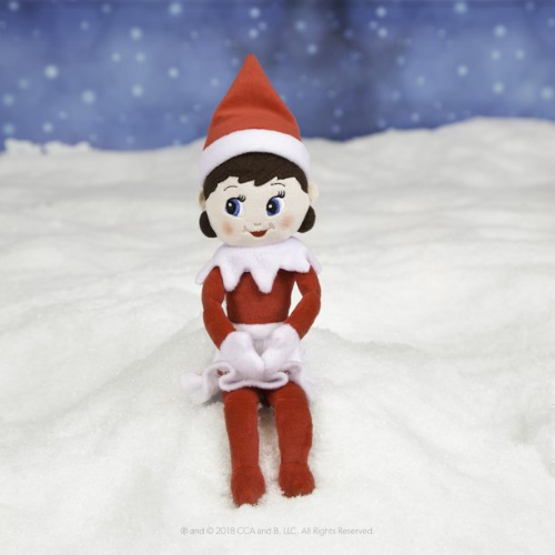 elf on the shelf cuddly toy