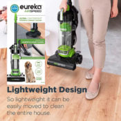 Eureka Air Speed Lightweight Upright Carpet Vacuum Cleaner $39.95 Shipped...