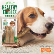 Amazon Prime Day: FOUR 2-Count Packs Nylabone Healthy Edibles Antler Wild...