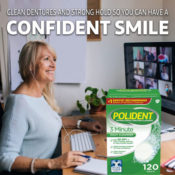Amazon Prime Day: FOUR Boxes 120-Count Polident 3-Minute Antibacterial...