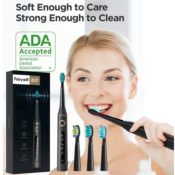 Fairywill Sonic Electric Toothbrush with 4 Brush Heads $13.95 (Reg. $31)...