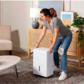 Today Only! GE 50-Pint Portable Dehumidifier with 3 Fan Speeds $210 Shipped...