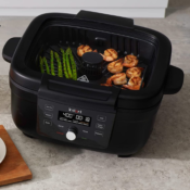 Amazon Prime Day: Instant 6-in-1 Indoor Grill and Air Fryer with Bake,...