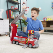 PAW Patrol, Marshall’s Transforming Movie City Fire Truck $28.87 After...