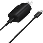 Samsung 25W USB-C Super Fast Wall Charger with USB-C cable $19.99 (Reg....