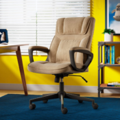 Serta Hannah Executive Microfiber Office Chair $129.20 Shipped Free (Reg....