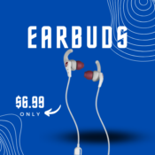 Skullcandy Set in-Ear Earbuds $6.99 (Reg. $31.99)- IPX4 Sweat and Water...