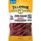 Tillamook Country Smoker Keto Friendly Zero Sugar Smoked Sausages,10 Oz...