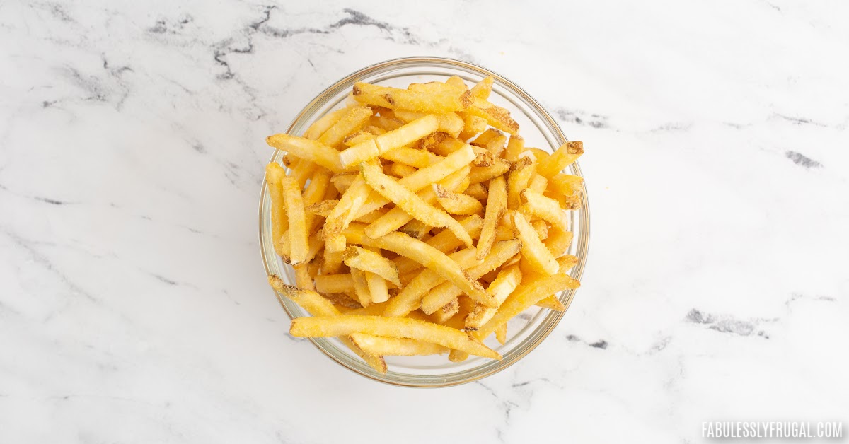 how to make french fries in the air fryer