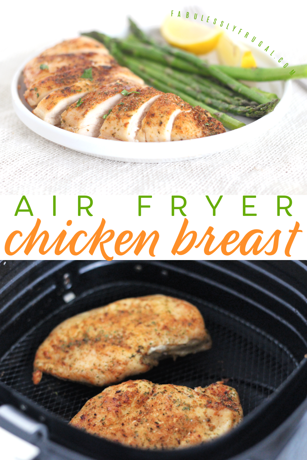 how to cook chicken in the air fryer