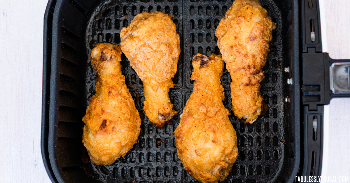 crispy chicken in the air fryer